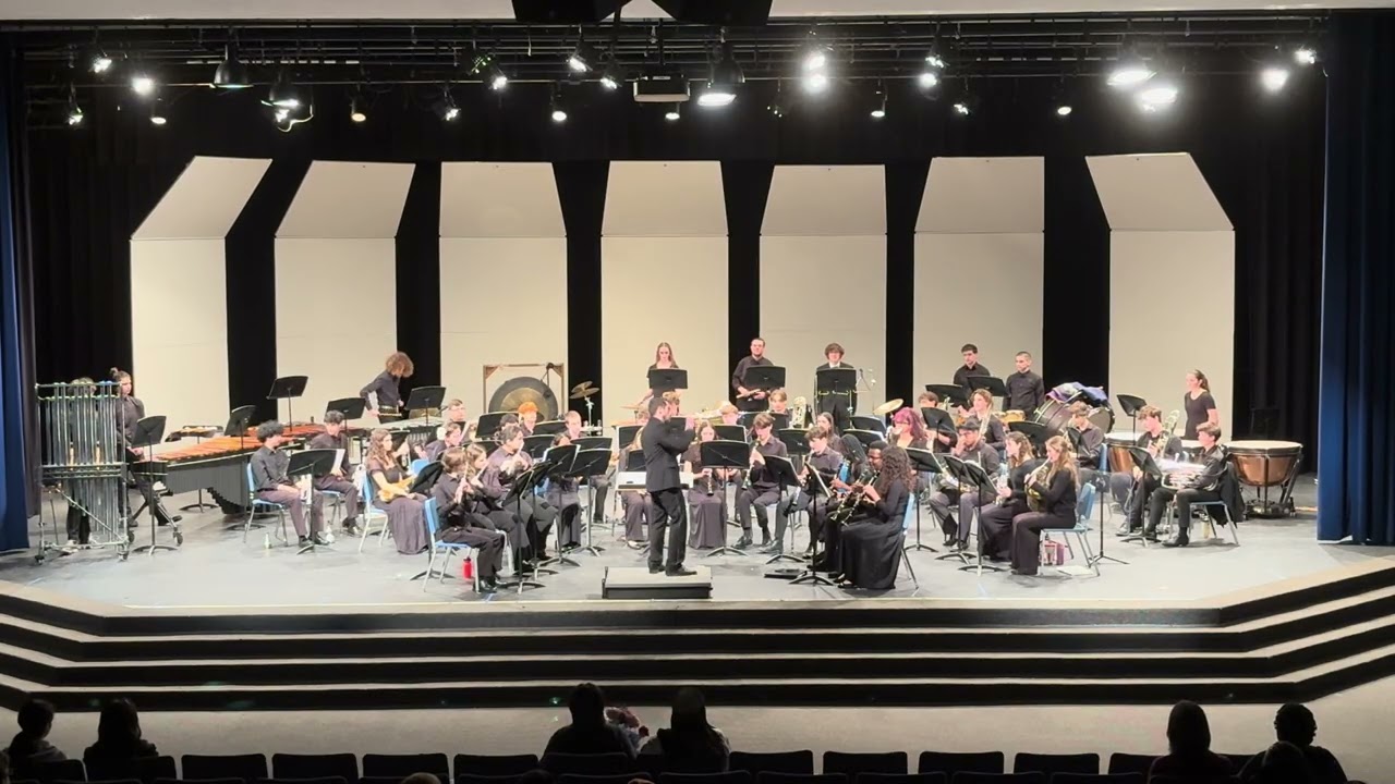 2026 West Potomac Period 1 Concert Band - Pre-assessment Concert - Over The Moon | Frank Ticheli