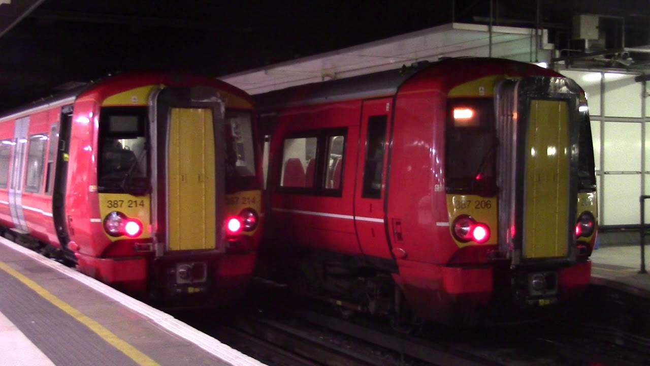 Trains at London Victoria 9/8/2017