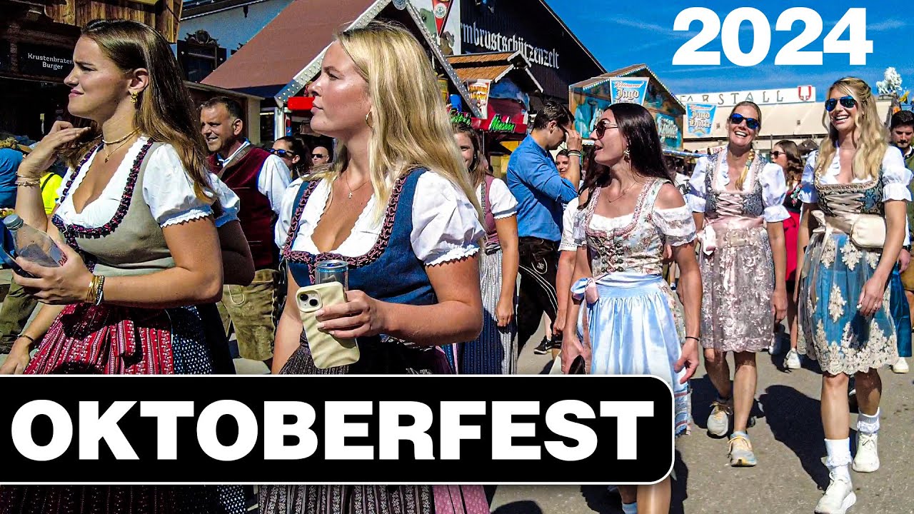 Oktoberfest Munich 2024 | 4K Walking Tour of the World’s Biggest Beer Festival! 🍻🎡🇩🇪