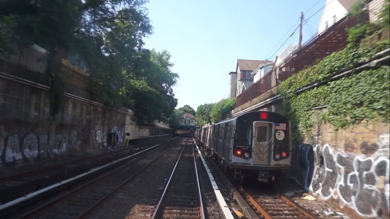 ᴴᴰ Rare: R1 Fan trip RFW (Drivers Point of view) Coney Island to Bedford Park Blvd [2014 fan trip]