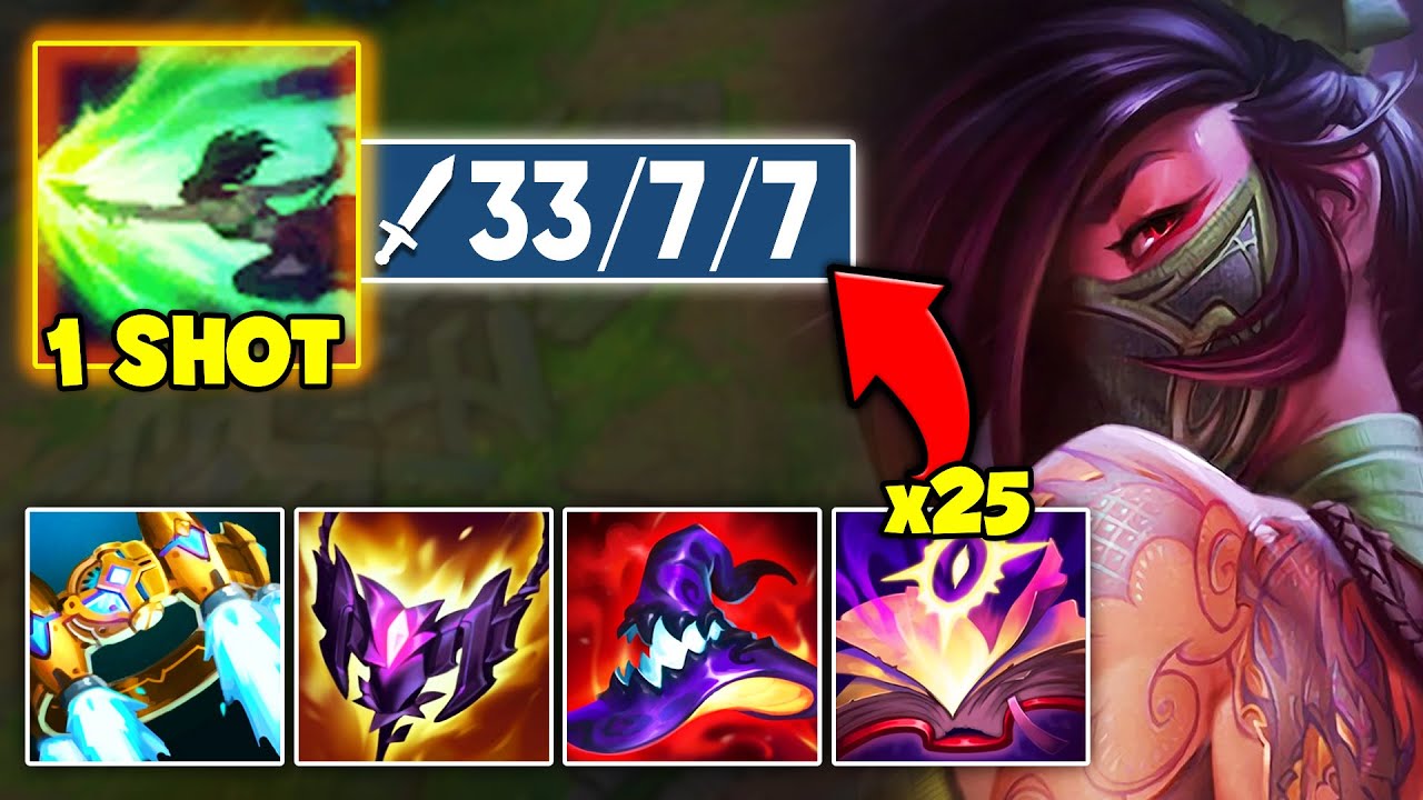 WHEN AKALI GETS 1000 AP, YOU DON’T GET TO PLAY THE GAME (33 KILLS)