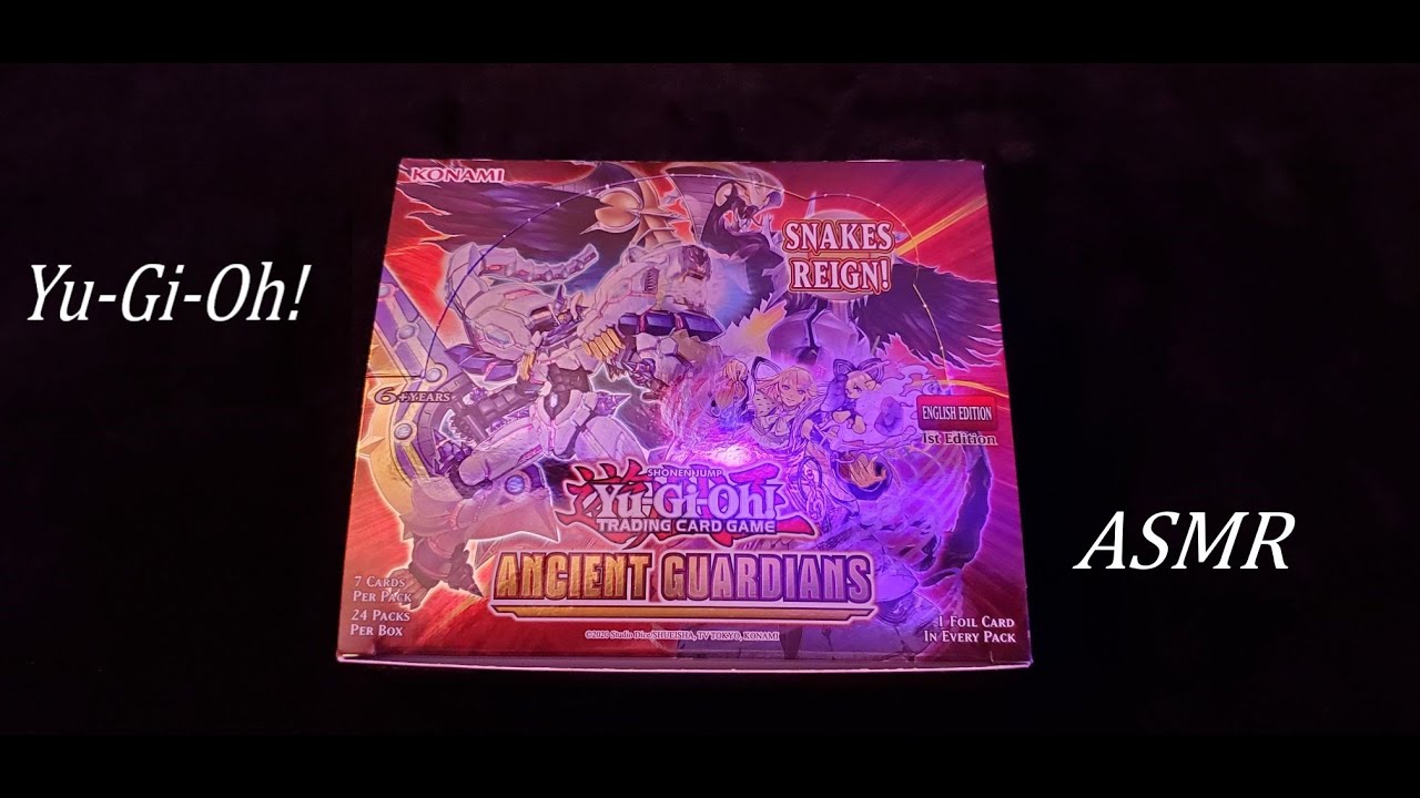 Yu-Gi-Oh Ancient Guardians (ASMR) box opening