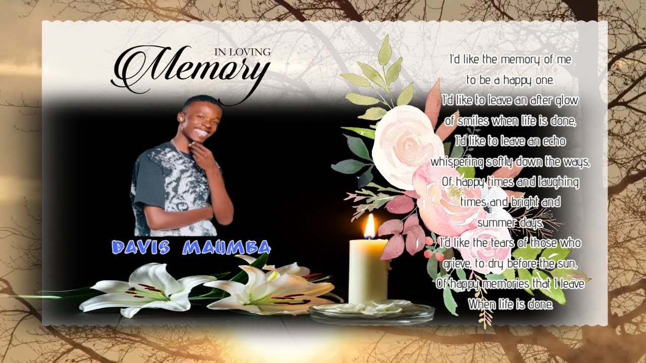 CONVOY OF THE LATE DAVIS MAUMBA.