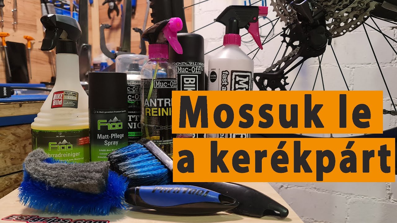 Kerékpár ápolás szakszerűen
