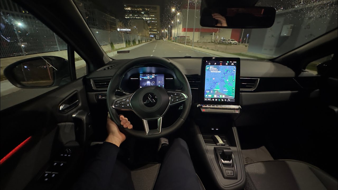 Driving Mitsubishi ASX 2025 at Night - No Comment!
