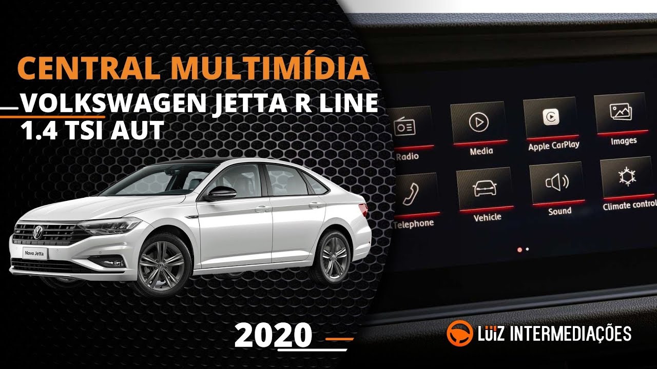 Central Multimídia | VOLKSWAGEN JETTA R LINE 1.4 TSI AUT 2020