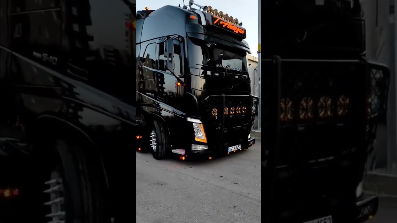 Volvo FH 540hp Powerful Monster Truck #respect #shortsvideo #trucks