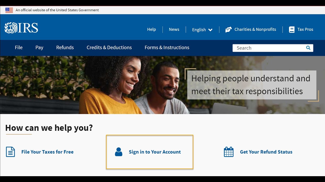 How and Why You Should Create an IRS Online Account