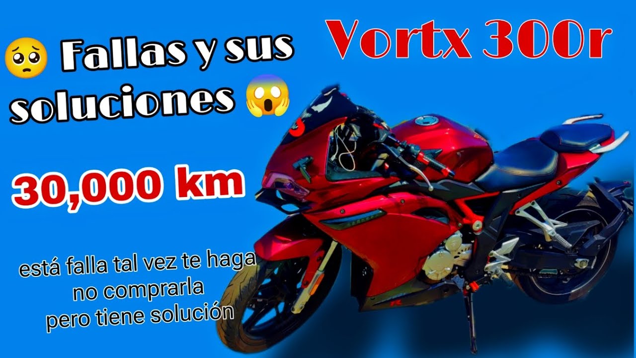 🥺 Fuga de aceite y Anticongelante // ruido de motor // eléctrico || fallas y soluciones vortx 300r