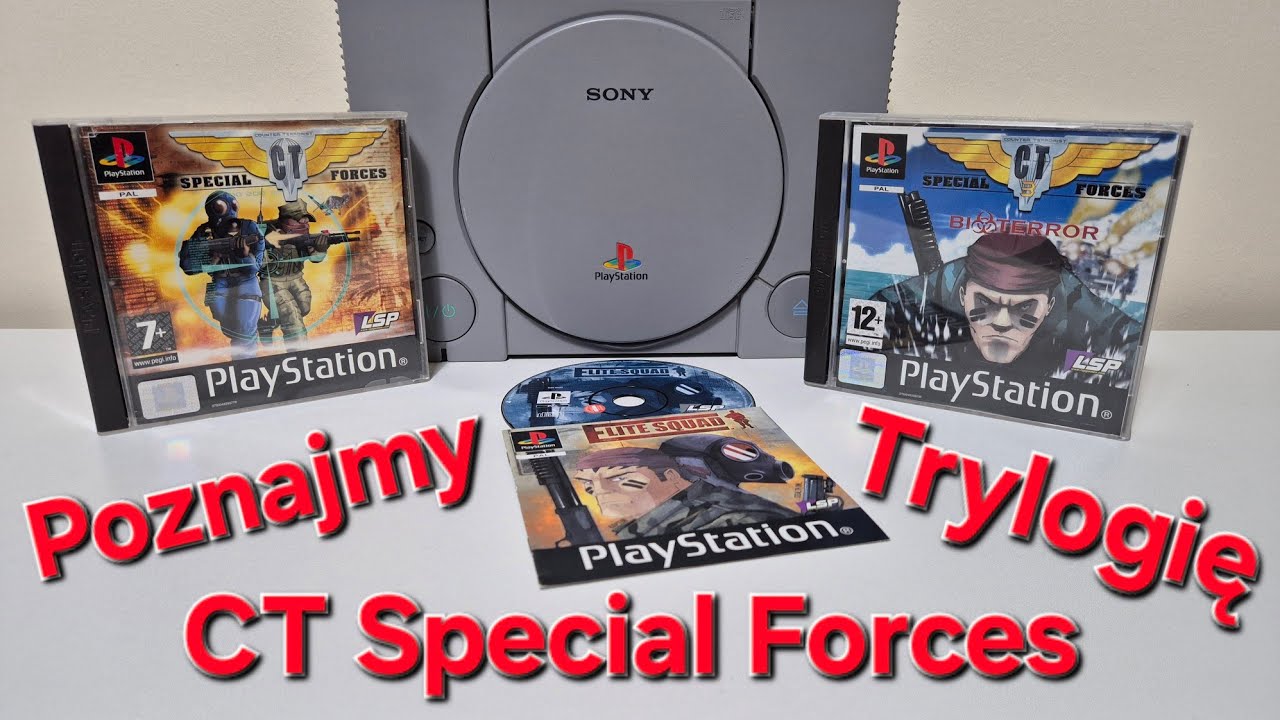 Poznajmy trylogię CT Special Forces na konsolę PS1