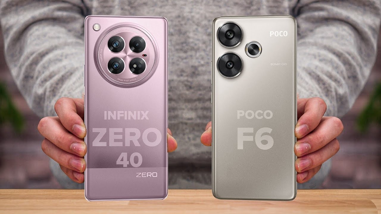 Infinix Zero 40 Vs Poco F6 || Full Comparison ⚡ Which one is Best?