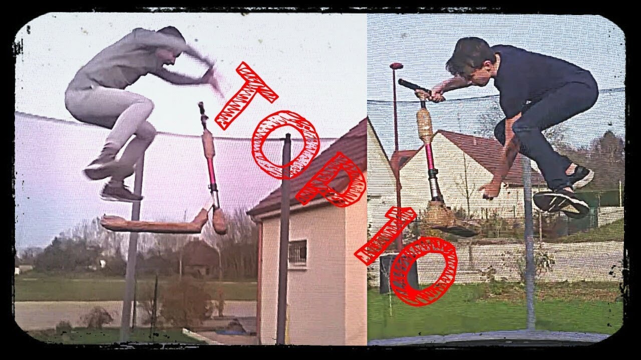 TOP 10 DES FIGURES À FAIRE EN TROTINETTE DANS UN TRAMPOLINE