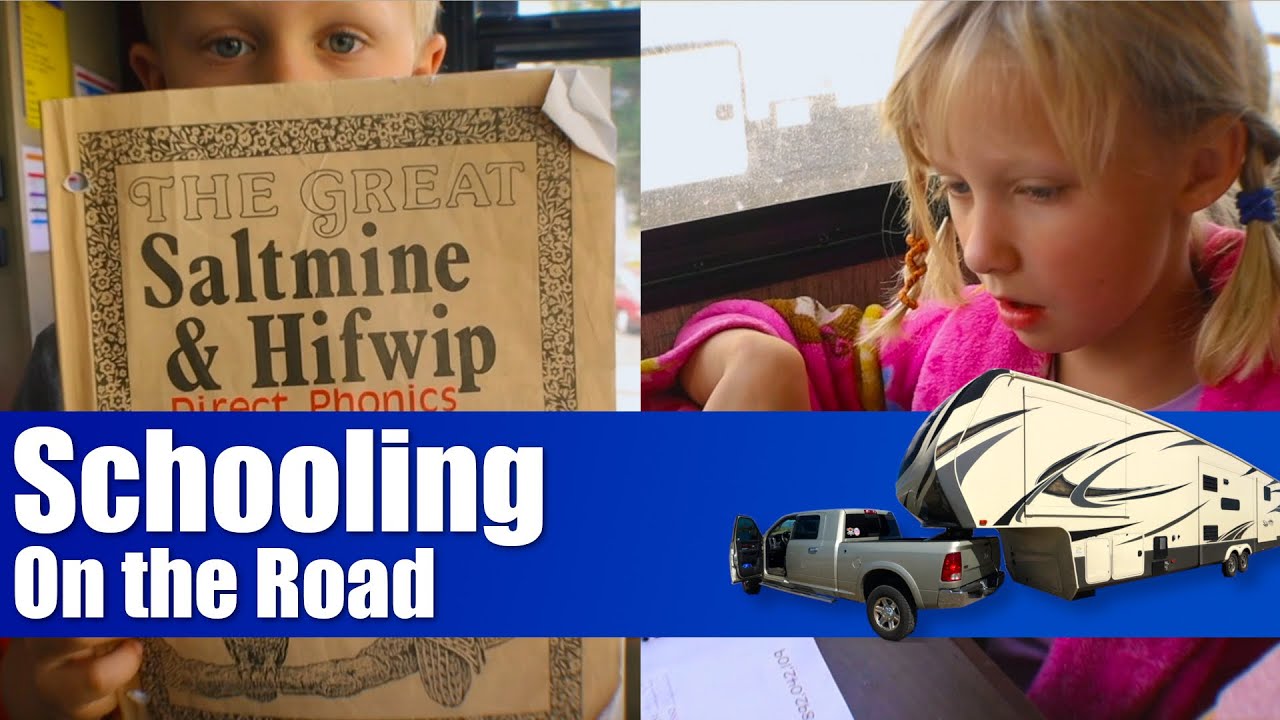 FULL TIME RVING WITH A FAMILY // Part 3: Roadschooling on the road