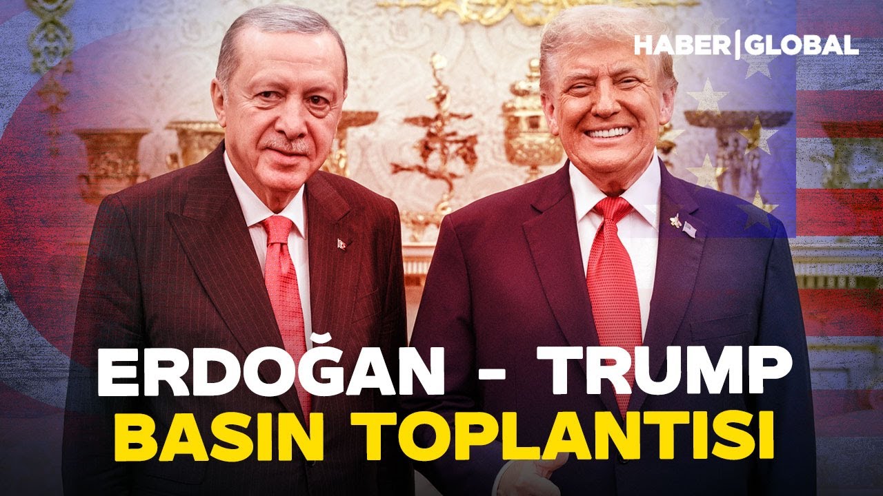 Cumhurbaşkanı Erdoğan Oval Ofis'te | Trump - Erdoğan Basın Toplantısı
