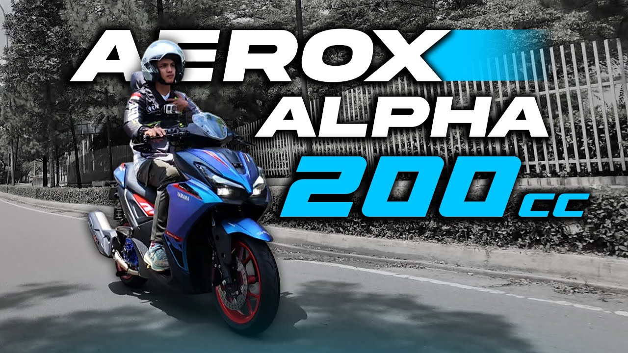 AEROX ALPHA 200CC Pertama di Indonesia?