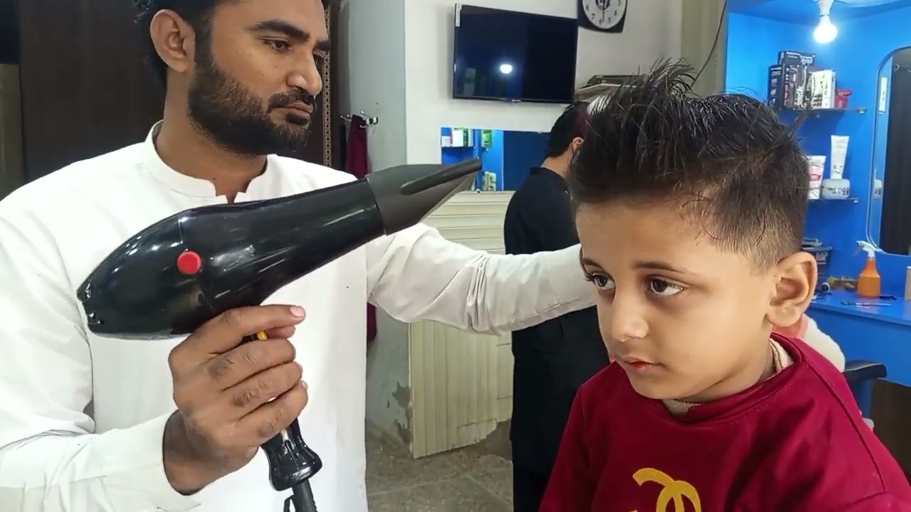Boy Hair Cutting | Simple & Stylish Haircut 