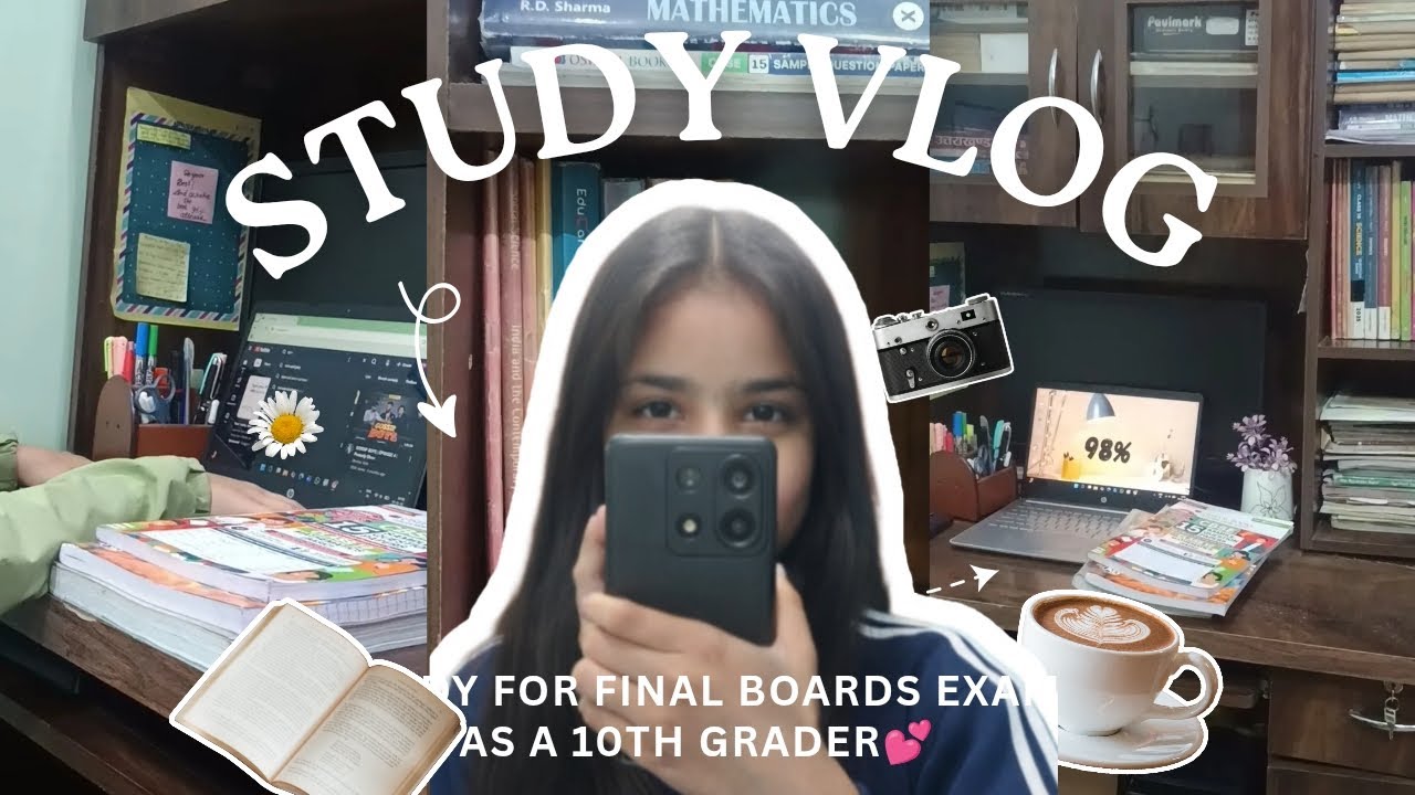 Productive Day As A CBSE 10th grader 📚 || study beez✨