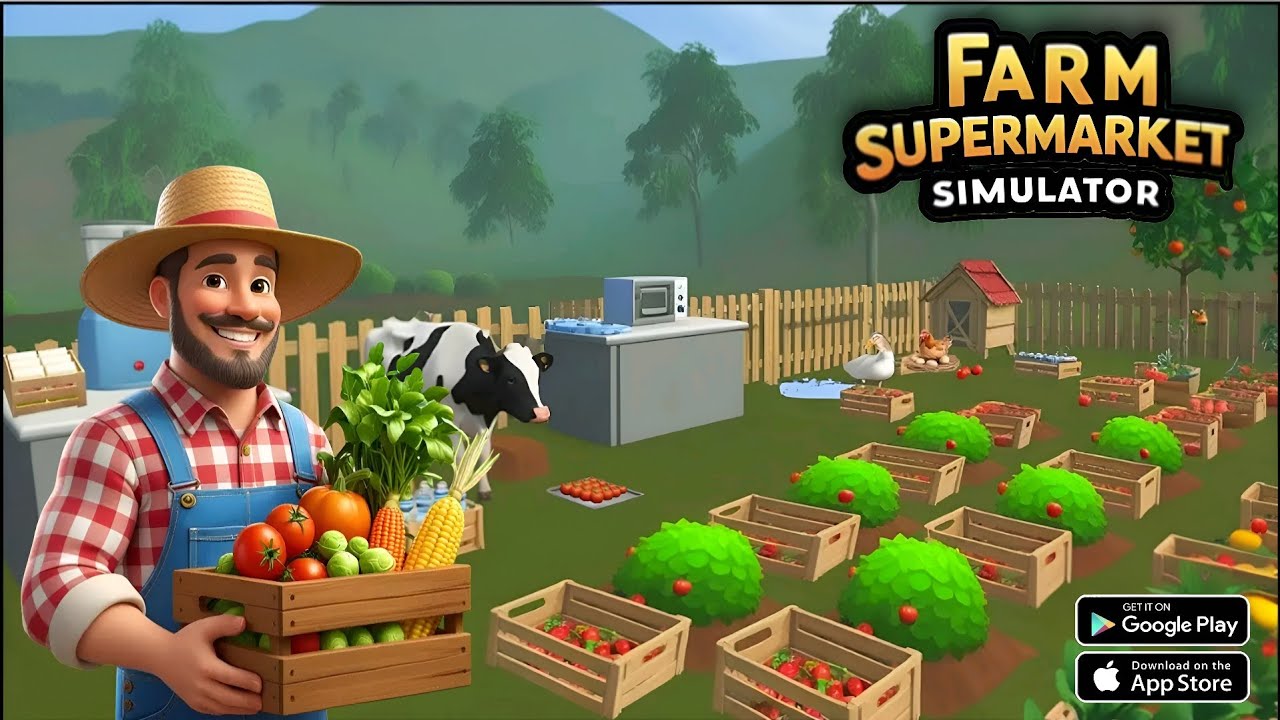 Farm Supermarket Simulator Android Gameplay | Offline Game
