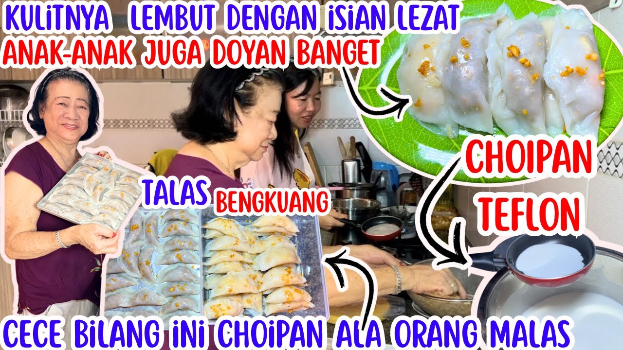 CHOIPAN TEFLON ANTI RIBET DENGAN ISIAN BENGKUANG & TALAS‼️SEMUA BILANG ENAK GAK SAMPAI BESOK DA ABIS