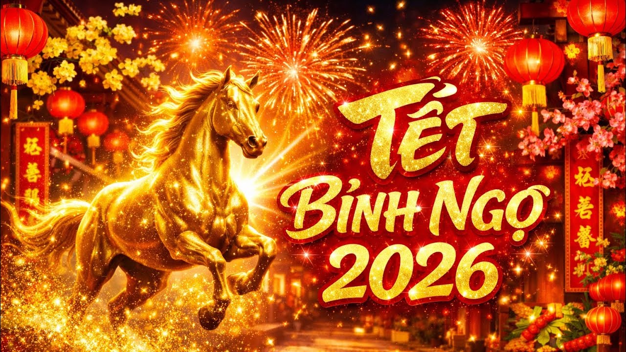 NHẠC TẾT REMIX 2026 | Liên Khúc Nhạc Xuân 2026 Remix, Xuân Bính Ngọ 2026 - Đêm Giao Thừa Đón Xuân