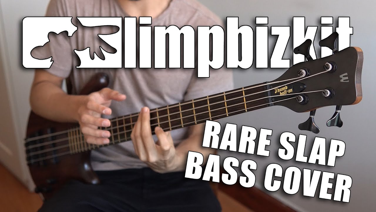 Limp Bizkit - Break Stuff (RARE SLAP Bass Cover) + TAB