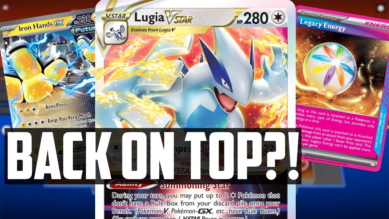 MASSIVE UPGRADES to Lugia VSTAR! Is it the best deck again?! - (Pokemon TCG Deck List + Matches)