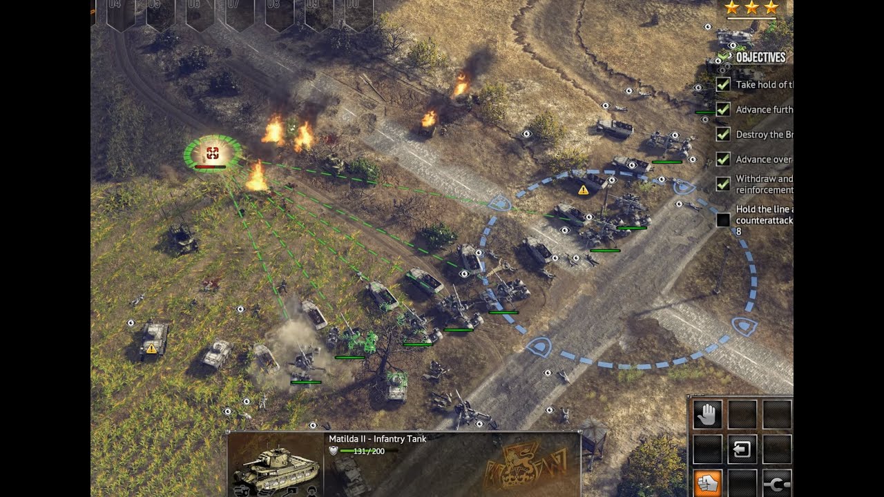 Sudden strike 4 - German Campaign  Battle of France (1940)