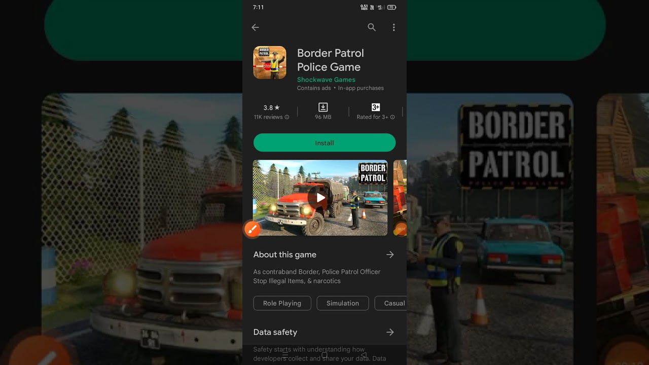 border border police game download in Play Store#shortvideo #youtubeshorts #ytshorts