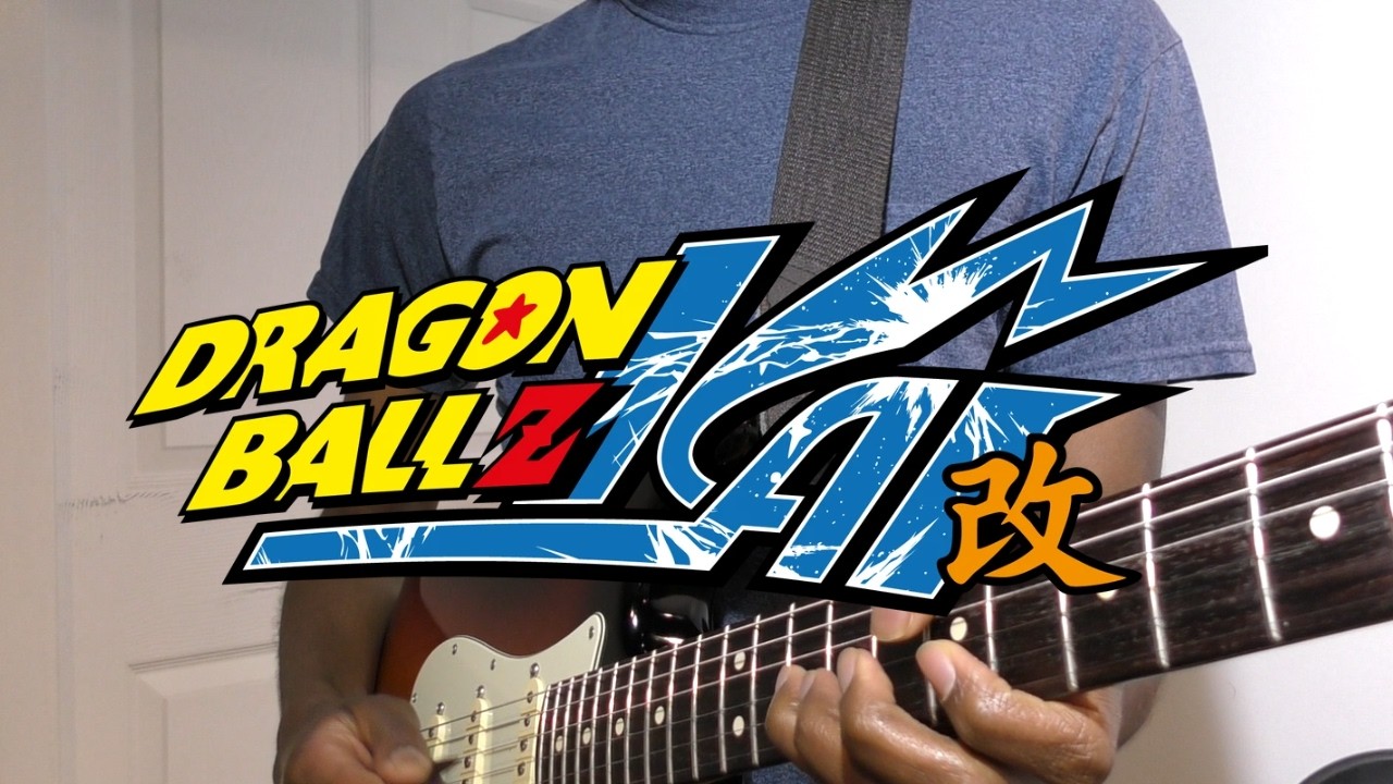 DBZ Kai Opening Theme (Dragon Soul) On Guitar