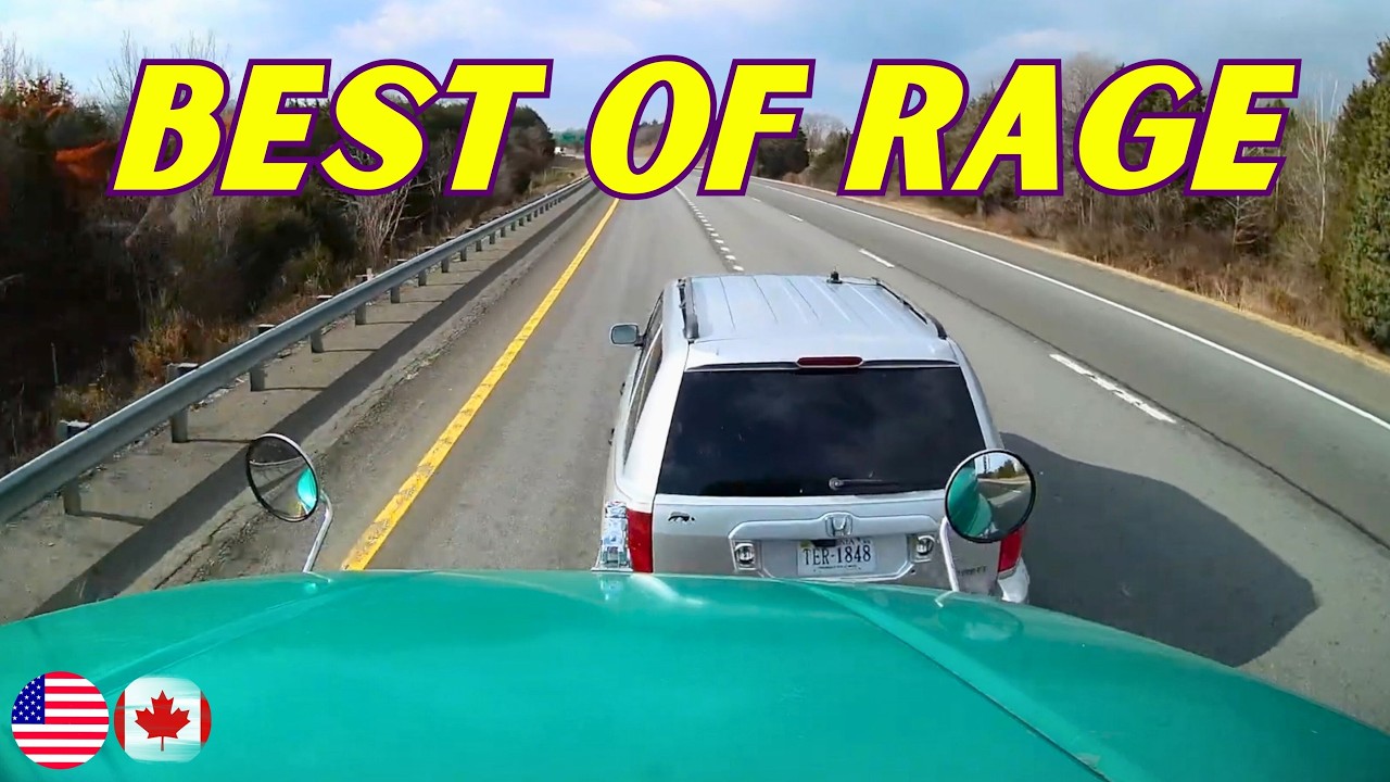 Insane Semi Truck Road Rage 😡🚛 | Crazy Truck Driver Moments Caught on Dashcam