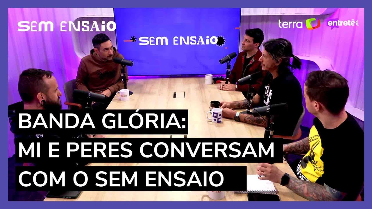 Sem Ensaio: Mi e Peres falam do legado e futuro da banda Gl&oacute;ria