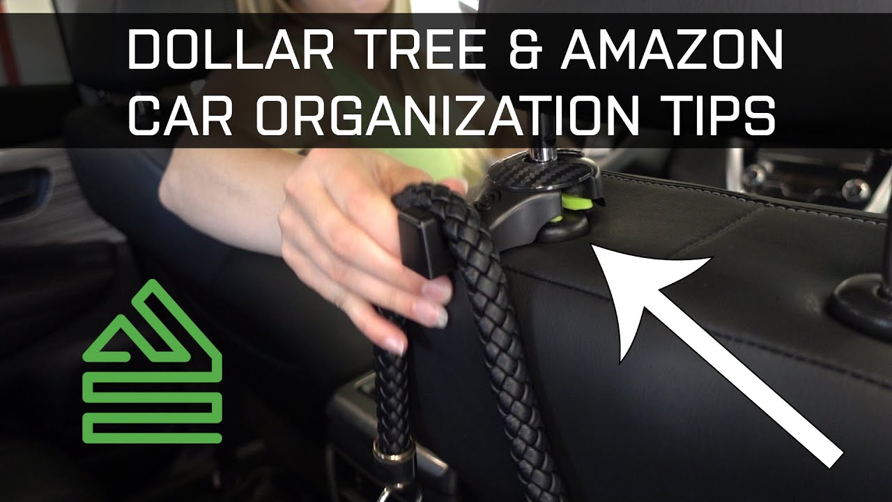 Top Dollar Tree and Amazon Car Organization Tips, Hacks, and Tricks