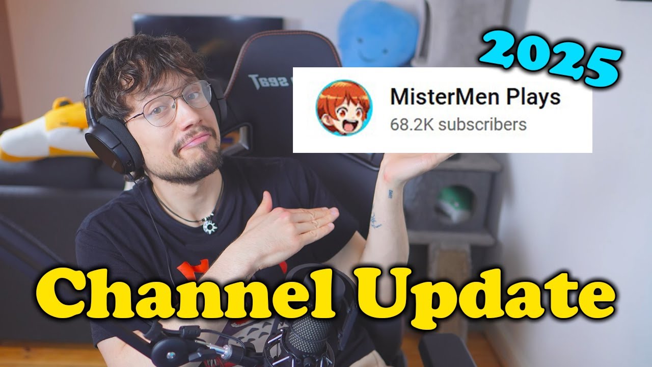 2025 Channel Update | Road to 100k Subs | Good News | MisterMenPlays and Gaming Channel Future Plans