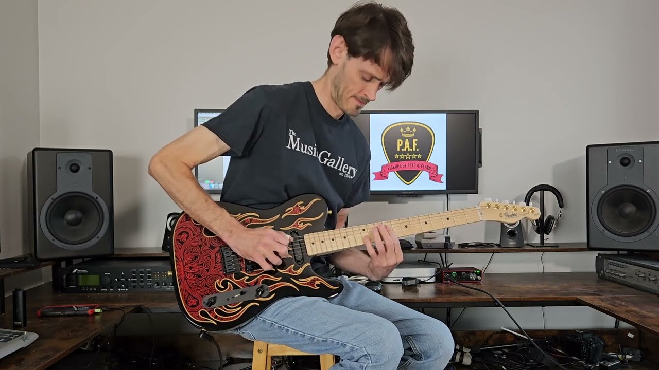 Fender James Burton Tele with Pickups by Pete Flynn
