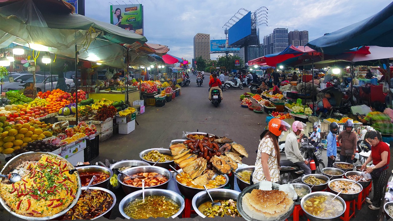 Unbelievable STREET FOOD Overload! Cambodia&rsquo;s Hidden Flavors EXPOSED