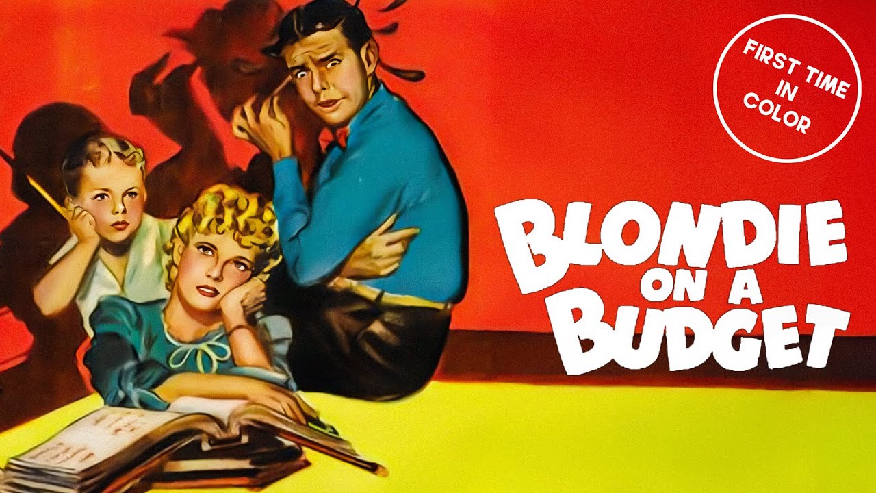 Blondie on a Budget | COLOR | Classic Family Movie