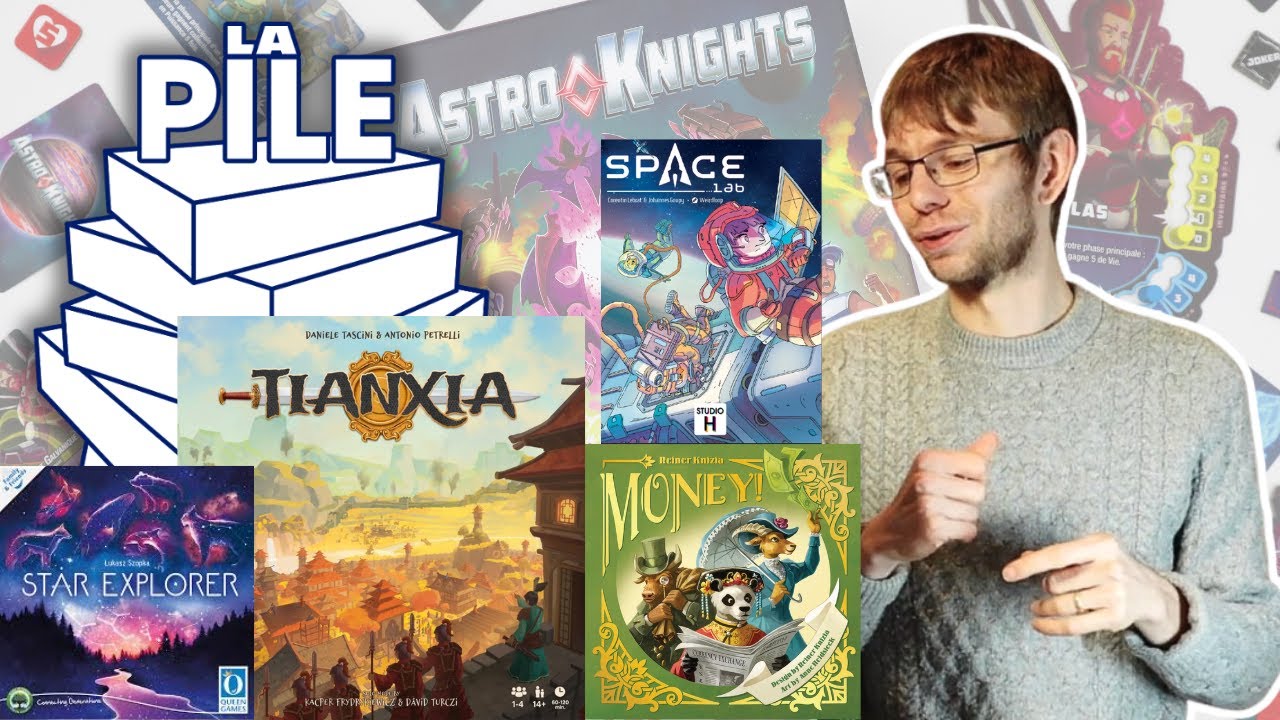 MEILLEUR CO-OP 2025 ! · La Pile #25 (Tianxia, Space Lab, Money, Star explorer...)