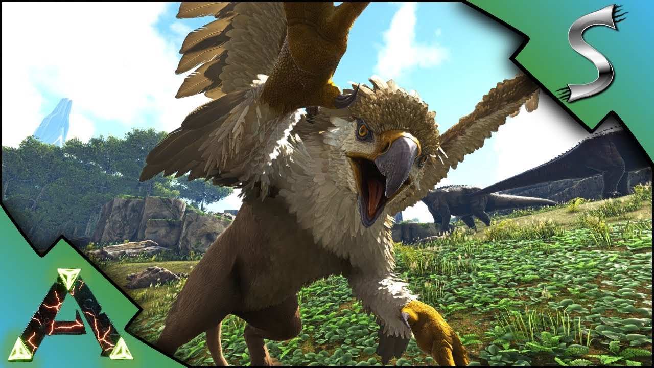 ARK GRIFFIN TAMING! NEW MAX LEVEL GRIFFIN TAMED! - Ark: RAGNAROK [DLC Gameplay E50]