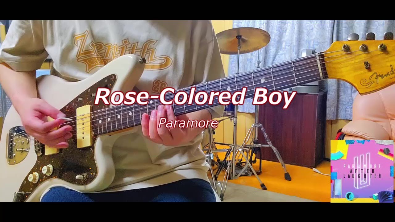 Rose-Colored Boy - Paramore [Guitar Cover]