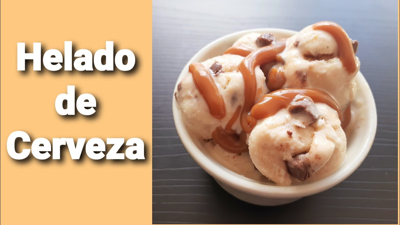 HELADO de CERVEZA con CHOCOLATE🍦|Dtodito con Cami