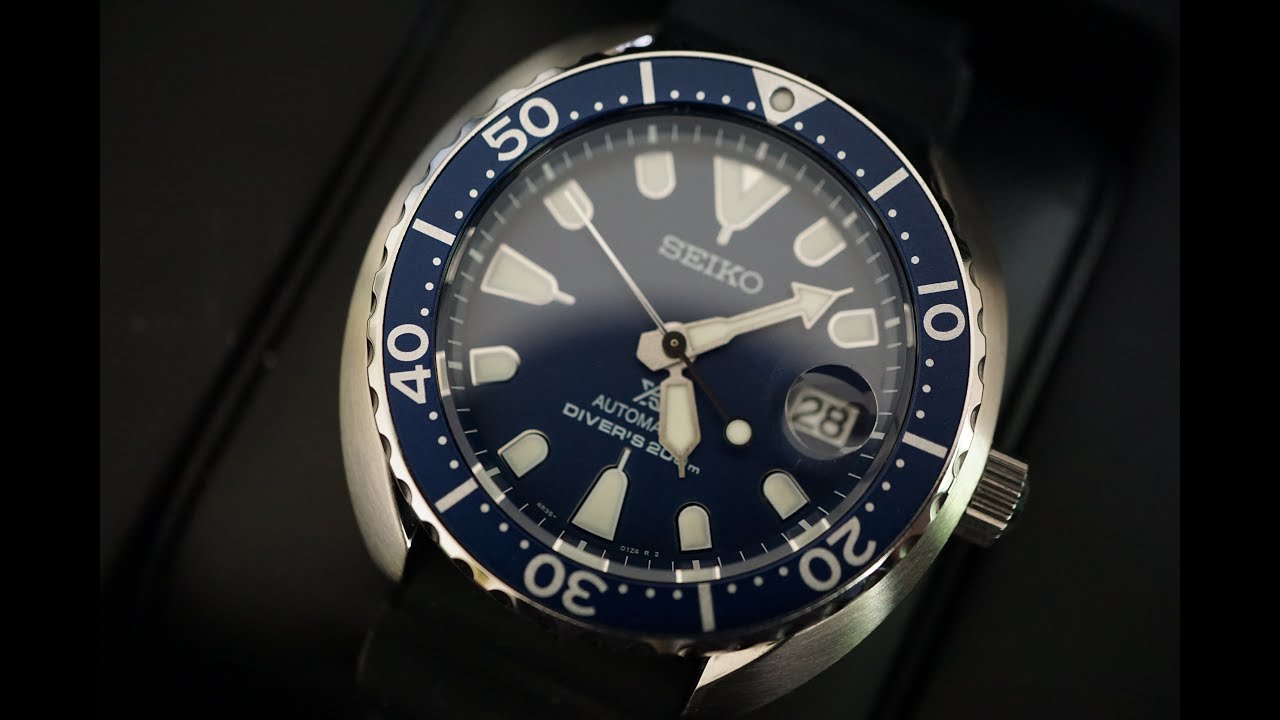 Seiko SRPC39K1 Baby Mini Turtle: An Iconic, Affordable & Small Size Blue Dial Automatic Dive Watch