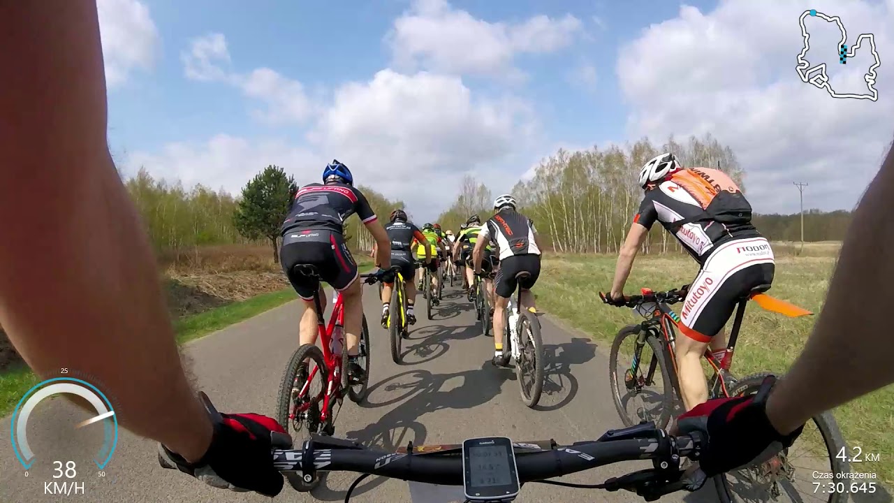 Bike Maraton Miękinia 2018 MINI (Cały dystans, Gimbal)