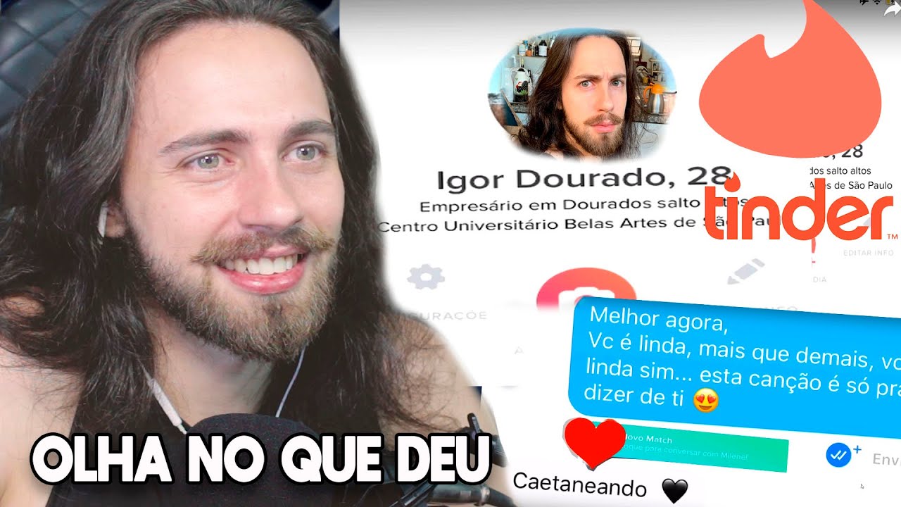 ELE SE PASSOU POR MIM NO TINDER