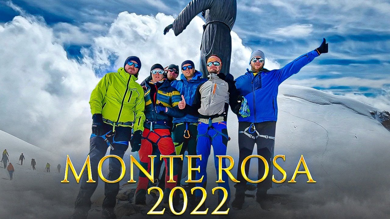 MONTE ROSA | USTROŃ MOUNTAIN TEAM WSPINA SIĘ W ALPACH | Jak wyjść na PIRAMIDE VINCENT i BALMENHORN