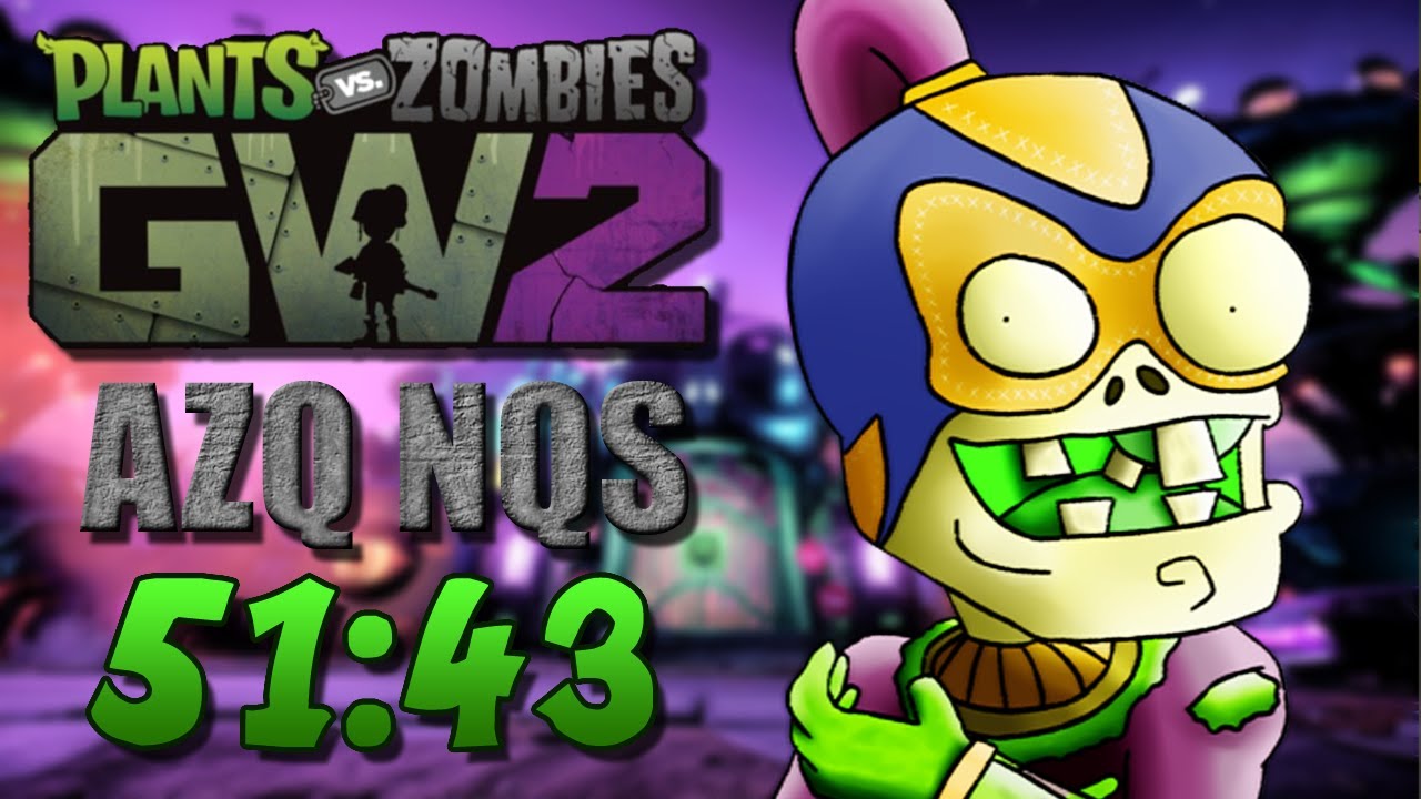 SPEEDRUN DE #pvzgw2 🕖🕗 | All Zombies Quest No Quest Storage 51:43