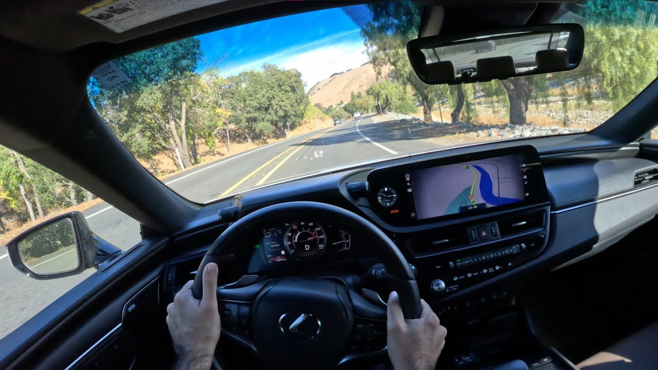 2022 Lexus ES300h Ultra Luxury POV Drive 4K