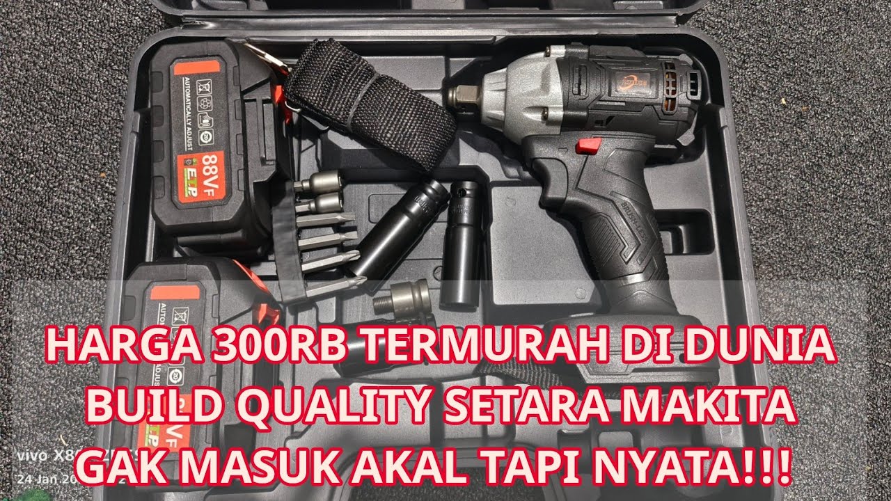 impact wrench termurah tapi kualitas setara makita. GAK MASUK AKAL tapi nyata merk zhihe