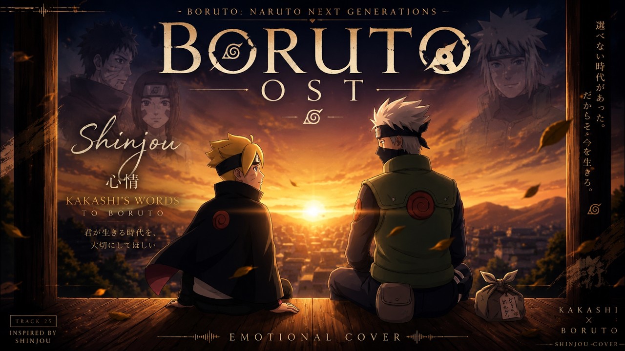 Boruto OST | Kakashi's Words to Boruto (Emotional Cover) | Shinjou