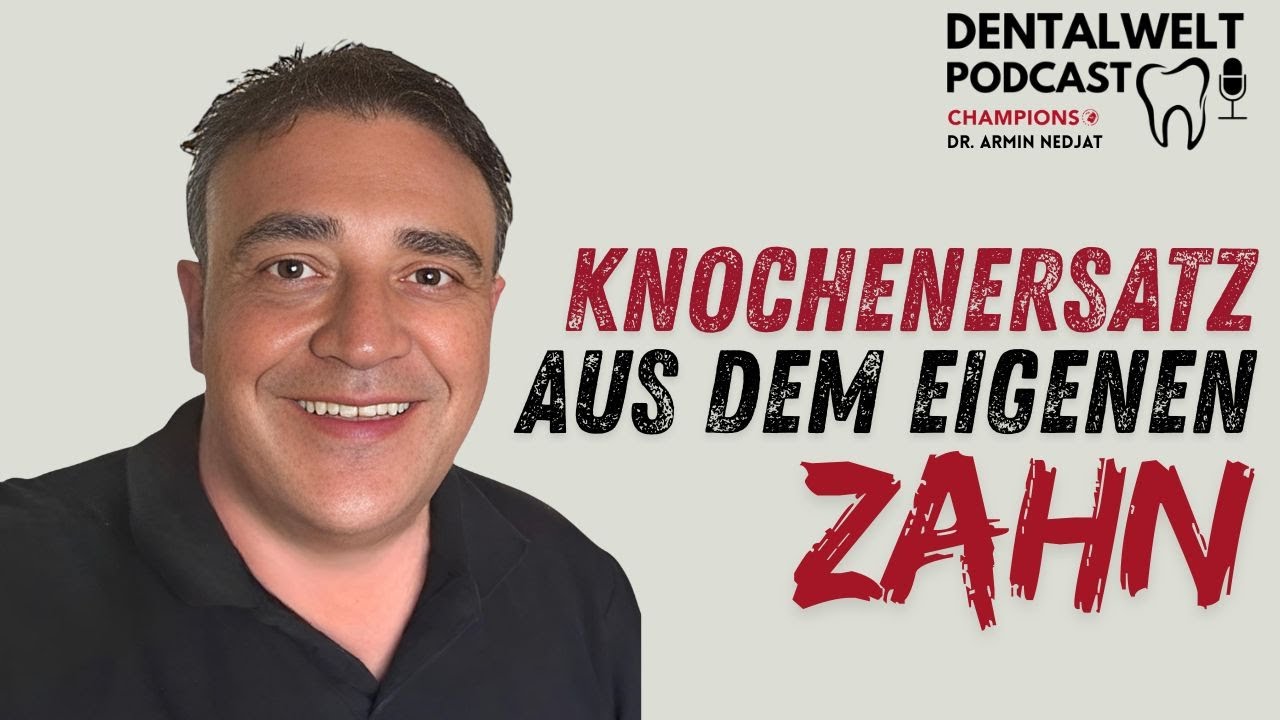 Zahnersatz aus dem eigenen Zahn?! | Dr. Armin Nedjat über den Smart Grinder & Knochenersatz