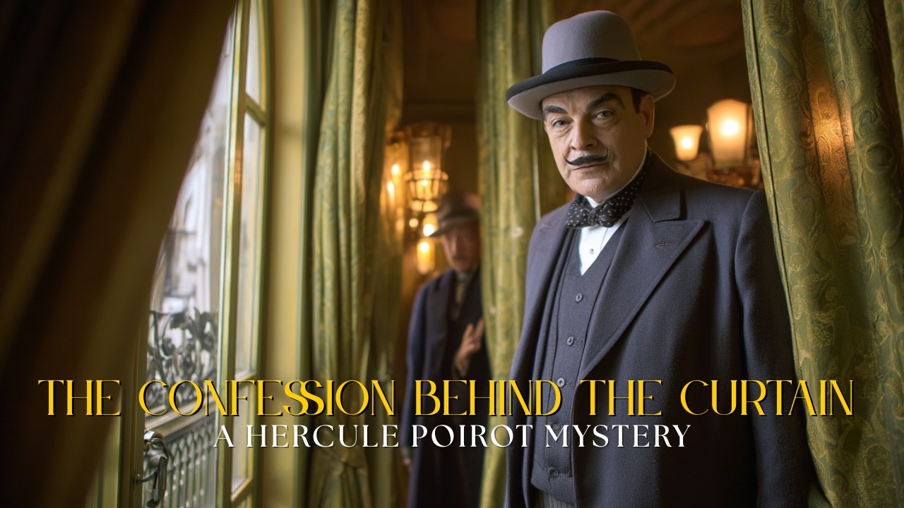 The Confession Behind the Curtain | A Hercule Poirot Mystery